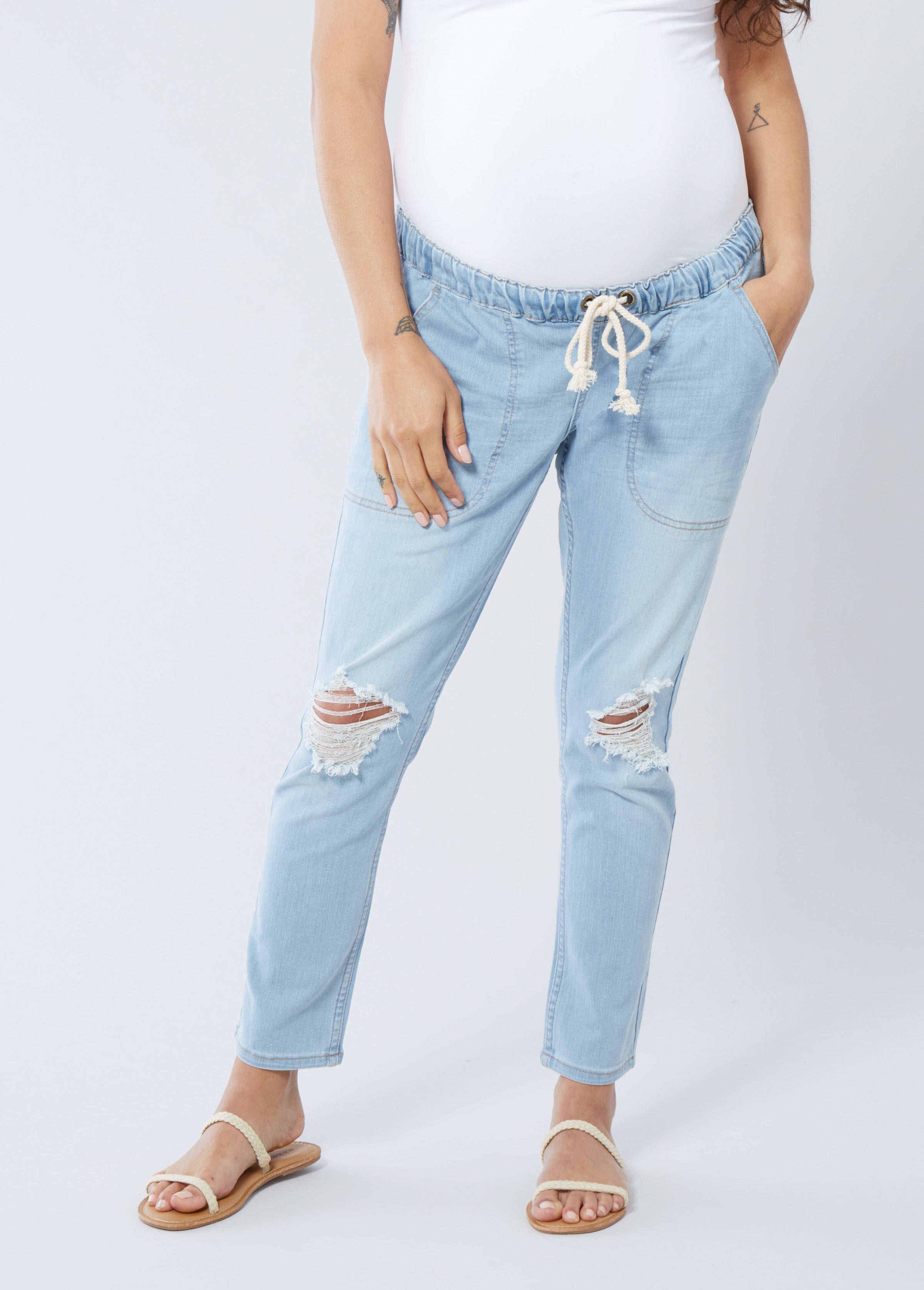 Under Belly Maternity Jeans - Isabel Maternity by Ingrid & Isabel
