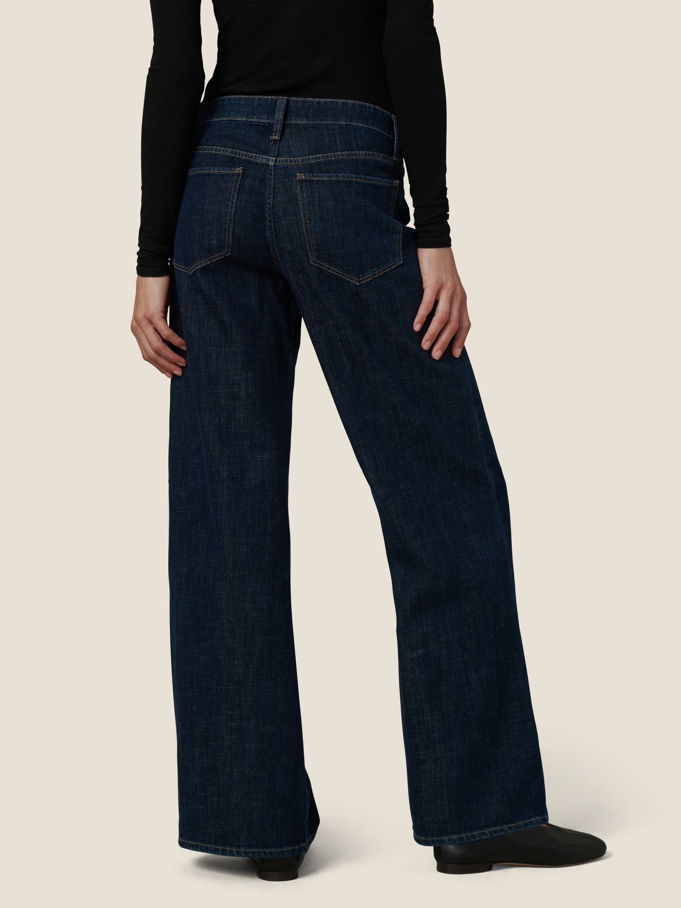 Joe's Jeans The Lou Lou Low Rise Wide Leg Maternity Jean