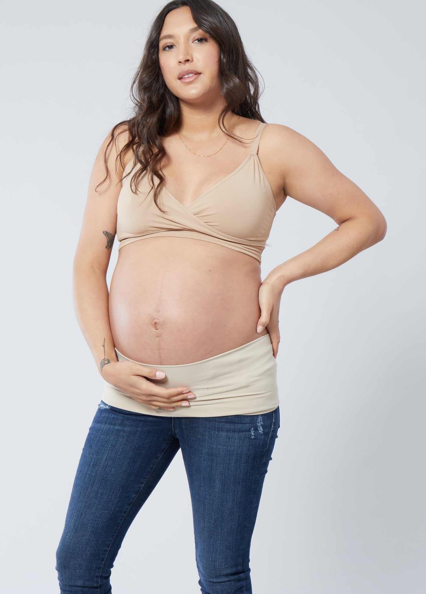 Low Waist Belly Legging  Pregnancy – Mommy's Belt