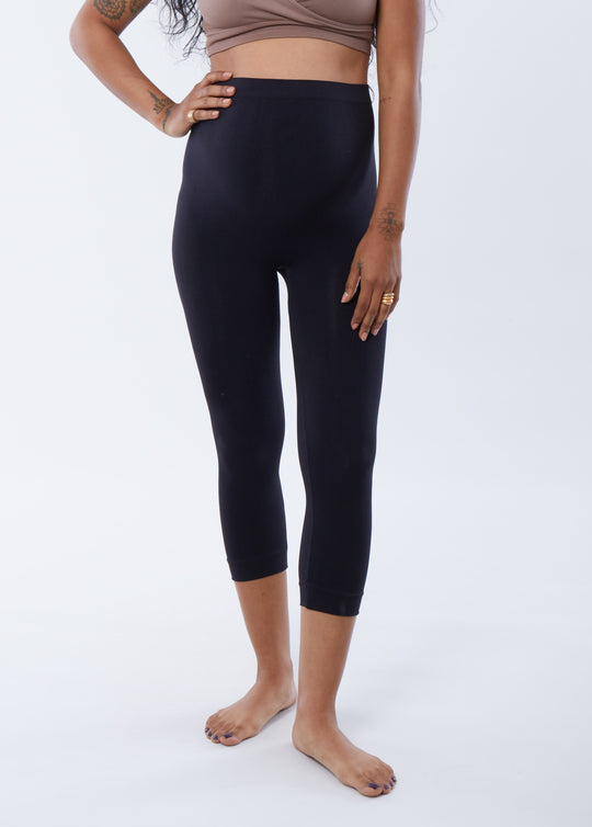 Beyond Yoga, Pants & Jumpsuits, Beyond Yoga Original High Waisted Capri  Legging Black New