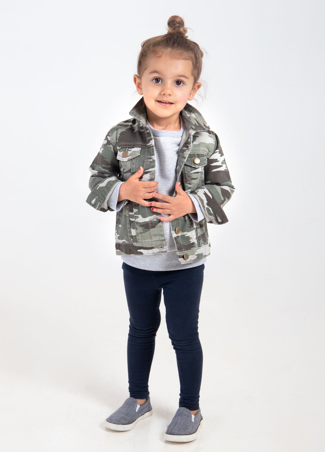 Baby girl sale camo jacket