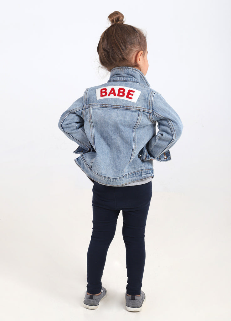 Mama and baby jean jackets sale