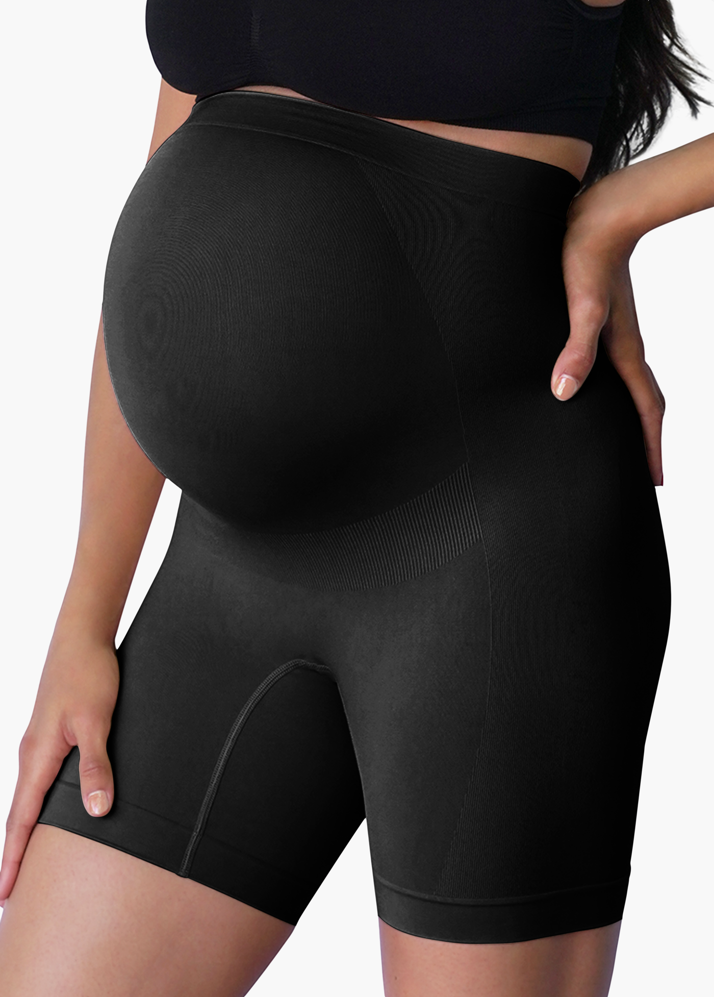 LANCS Maternity Shorts Shapewear Pregnancy Panties High Waist Maternity  Underwear Over Bump for Dresses Baby Shower (as1, alpha, l, regular,  regular, Black) - Yahoo Shopping