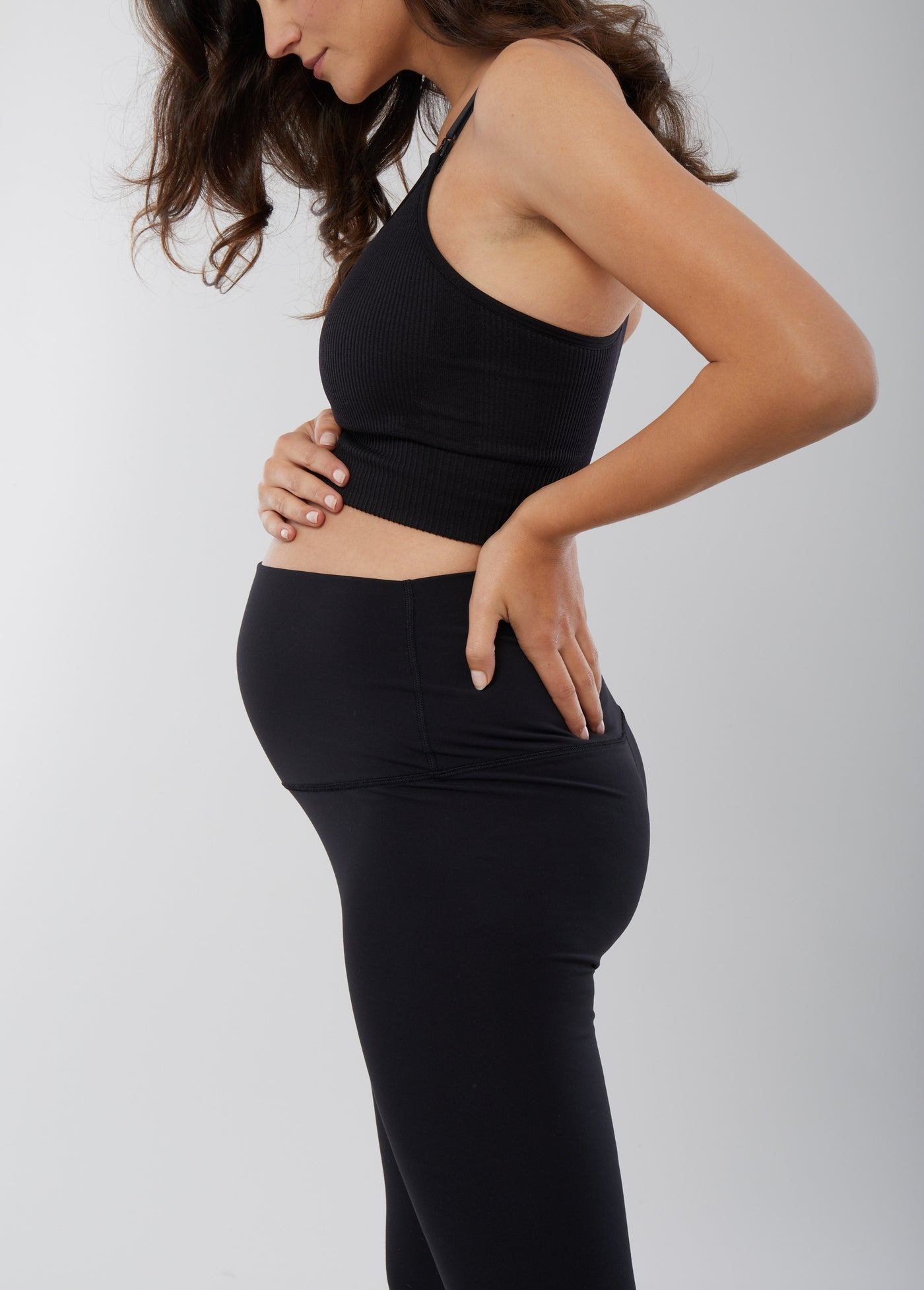Over Belly Active Maternity Leggings - Isabel Maternity by Ingrid & Isabel™  Black XS